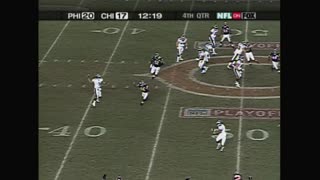 2001 NFC Divisional Playoffs Eagles VS Bears