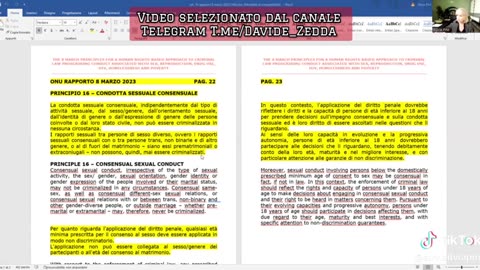 VIDEO | ⚠️ 🔴 Avv. Silvia Pini: RAPPORTO ONU 8 MARZO 2023..