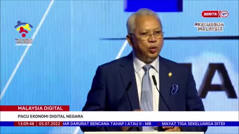 5 JULAI 2022 BERITA TGH HARI - MALAYSIA DIGITAL; PACU EKONOMI DIGITAL NEGARA