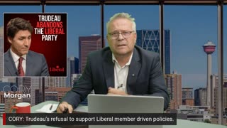 Trudeau abandons the Liberal party