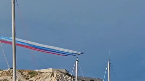 🇨🇵 Il momento clou della parata cerimoniale di ieri a Marsiglia