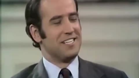 The Real Joe Biden Telling the Truth - 1974