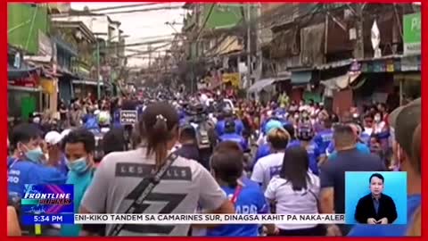 Malapiyestang pagsalubong kay Mayor Isko Moreno ngayong campaign period na