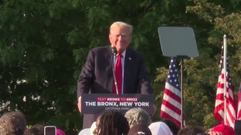 President Donald Trump Holds MAGA Rally in The Bronx, New York