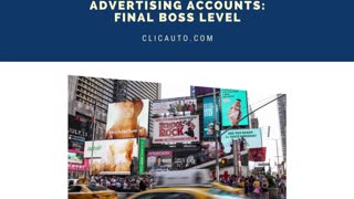 #Advertising ACCOUNTS - FINAL BOSS LEVEL : THE AGENCY ADS ACCOUNTS