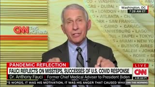 Watch Fauci's Face as Host Confronts Him Using His Own Words Against Him