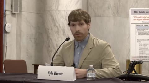 Senator Johnson Vaccine Panel: Kyle Warner 'Professional Mountain Biker Injured By Vaccine'