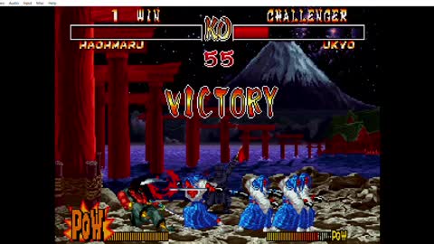 Samurai Shodown 2 Haomaru x Ukyo