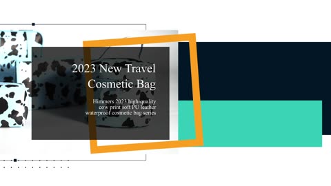 Himmers 2023 new Travel PU Cosmetic Bag series