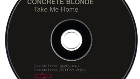 Take Me Home Concrete Blonde