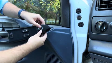 Ford Side Mirror Switch Install | DIY