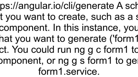 Angular 14 Error A collection and schematic is required during execution