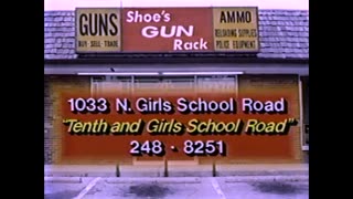 February 22, 1986 - Ad for Shoe's Gun Rack in Indianapolis