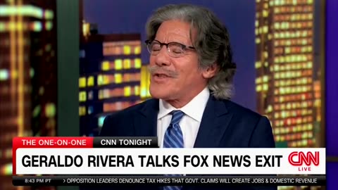 Geraldo Rivera Trashes Fox News in CNN interview