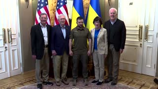 Ukraine's Zelenskiy meets Senate leader McConnell