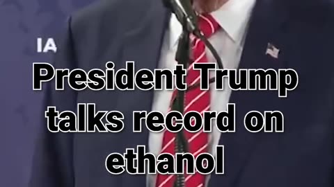 13. President Trump talks record on ethanol during speech in Newton,