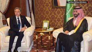 State Sec. Blinken meets with Saudi Crown Prince in an effort to strengthen economic ties