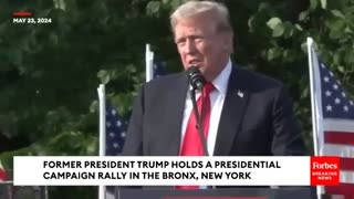 Trump In The Bronx (FULL RALLY: Former President Trump Holds Campaign Event In The Bronx, New York)