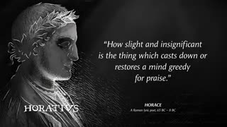 Horace's Quotes which are better known in youth to not to Regret in Old Age