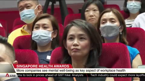 Singapore Health Awards: More companies see mental well-being as key aspect of workplace health