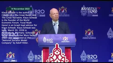 Why Is Klaus Schwab a Keynote Speaker at the 2022 G20 Leaders Summit?