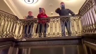 ICYMI — A January 6th video has re-emerged of Trump supporters pointing out and recognizing agitators inside the capitol, calling them traitors and telling them to 'gtfo!'