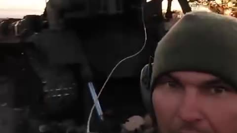 Video From Ukrainian Artillerymen