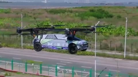 Chinese tech company mounts drone on car and it flies