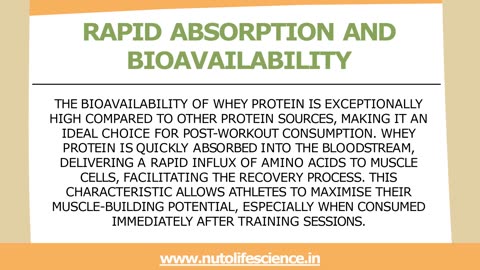 How Does Whey Protein Benefit Muscle Growth And Recovery In Athletes