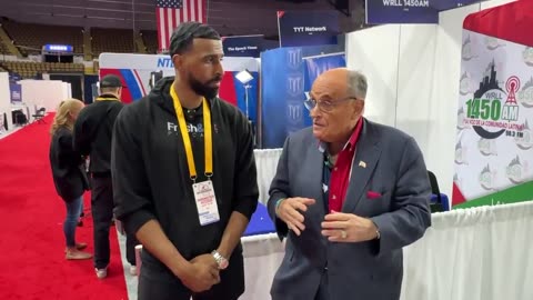 Myron of Fresh and Fit interviews Rudy Giuliani