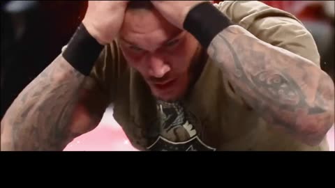 John Cena Randy Orton Full Fight 😧👍