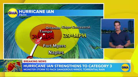 Florida residents prepare for Hurricane Ian
