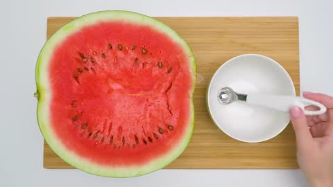 Easy Watermelon Treats And Watermelon Juice Dispenser-5