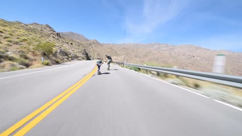 Raw Run - Ambulances (60mph+ Downhill Skateboarding)-2