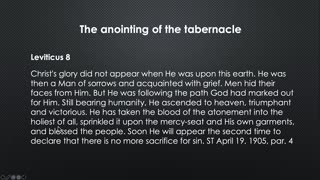 The Anointing of the Tabernacle