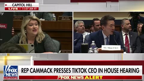 Representative Kat Cammack Obliterates TikTok CEO