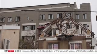 Ukraine War: Tears of relief and joy in liberated Kherson