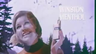 Winston cigarette Commercial 1966