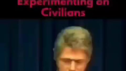 1995 Government apologizes for experiments on civilian and military!