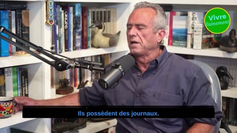 ▶ EXTRAIT-RQ + LIENS parus (9 juil 23) : ROBERT F. KENNEDY JR. - La CIA contrôle les médias...