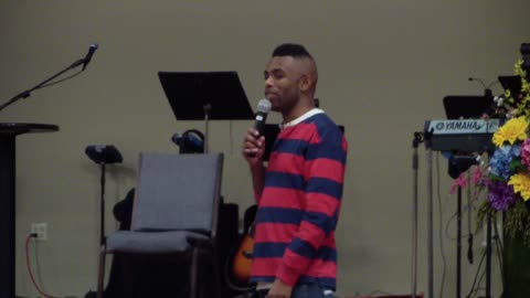 10 Years Ago! Terrence Talley Doing Announcements At Refuge (HDV 0131)