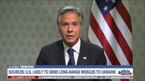 SOS Tony Blinken: Ukraine Makes Its Targeting Decisions on Russia