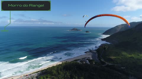 Márcio Alves e Felipe Assafim Voando no Morro do Rangel