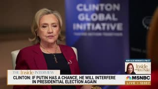 RIDICULOUS: Hillary Claims There Will Be Russian Interference In The 2024 Election