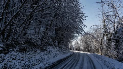 VEDEO MONTATO NEVE panorami sassoferratesi 2021