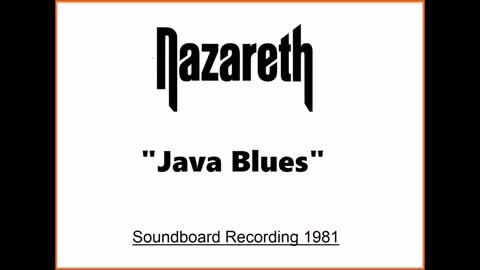 Nazareth - Java Blues (Live in San Antonio, Texas 1981) Soundboard