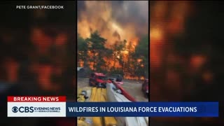 Louisiana - Largest Wildfire in State Burns 12,000 Acres & Causes Evacuations