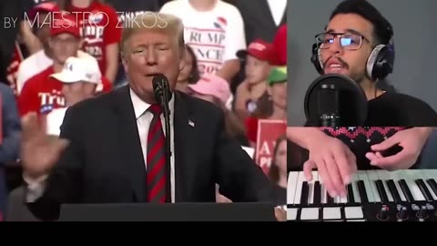 This guy can makes trump Sing a song for him