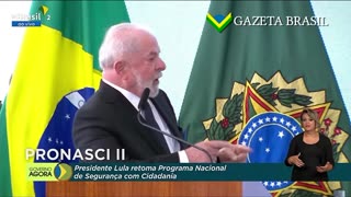 “A polícia tem medo do povo e o povo tem medo da polícia”, diz Lula