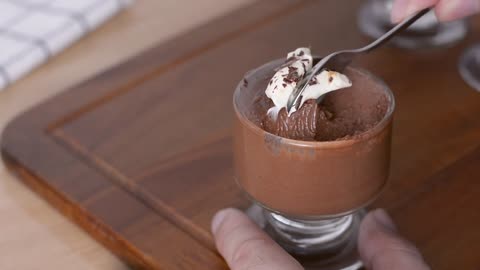 2-INGREDIENTS ONLY! Chocolate Mousse Recipe